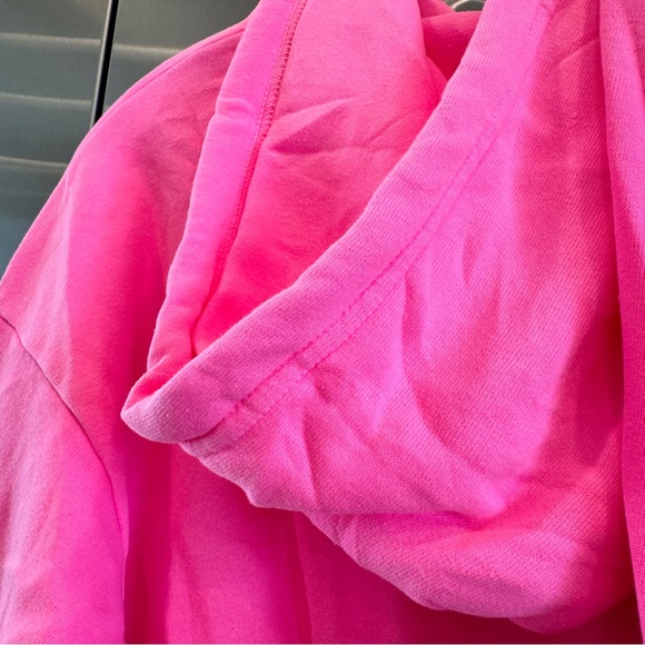 NWT Aviator Nation SET Malibu Chili Cook Off 2023 Neon Pink Sweatsuit matching - Picture 14 of 16